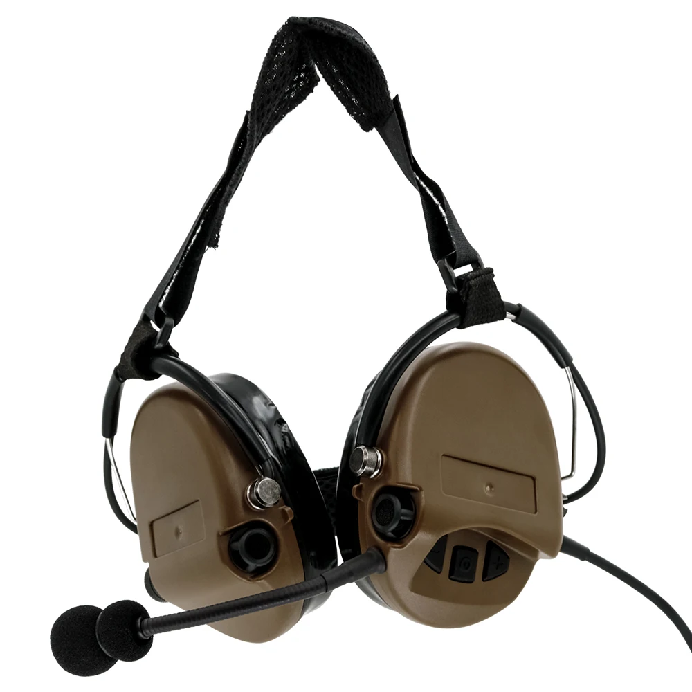 Auriculares tácticos TCI Liberator II, orejeras de Gel, SORDIN, cancelación de ruido, Airsoft, protección auditiva para caza y tiro, Ptt - imagen 3