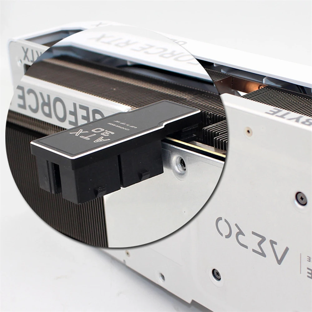 Conector de enchufe Cy 12VHPWR para 4080 5090TI ATX3.0 PCI-E 5,0 adaptador Modular de corriente a cuatro ATX 8P 16pin 12 + 4P tarjeta gráfica - imagen 5