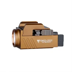 Trustfire GM23 Linterna táctica LED recargable USB soporte Picatinny