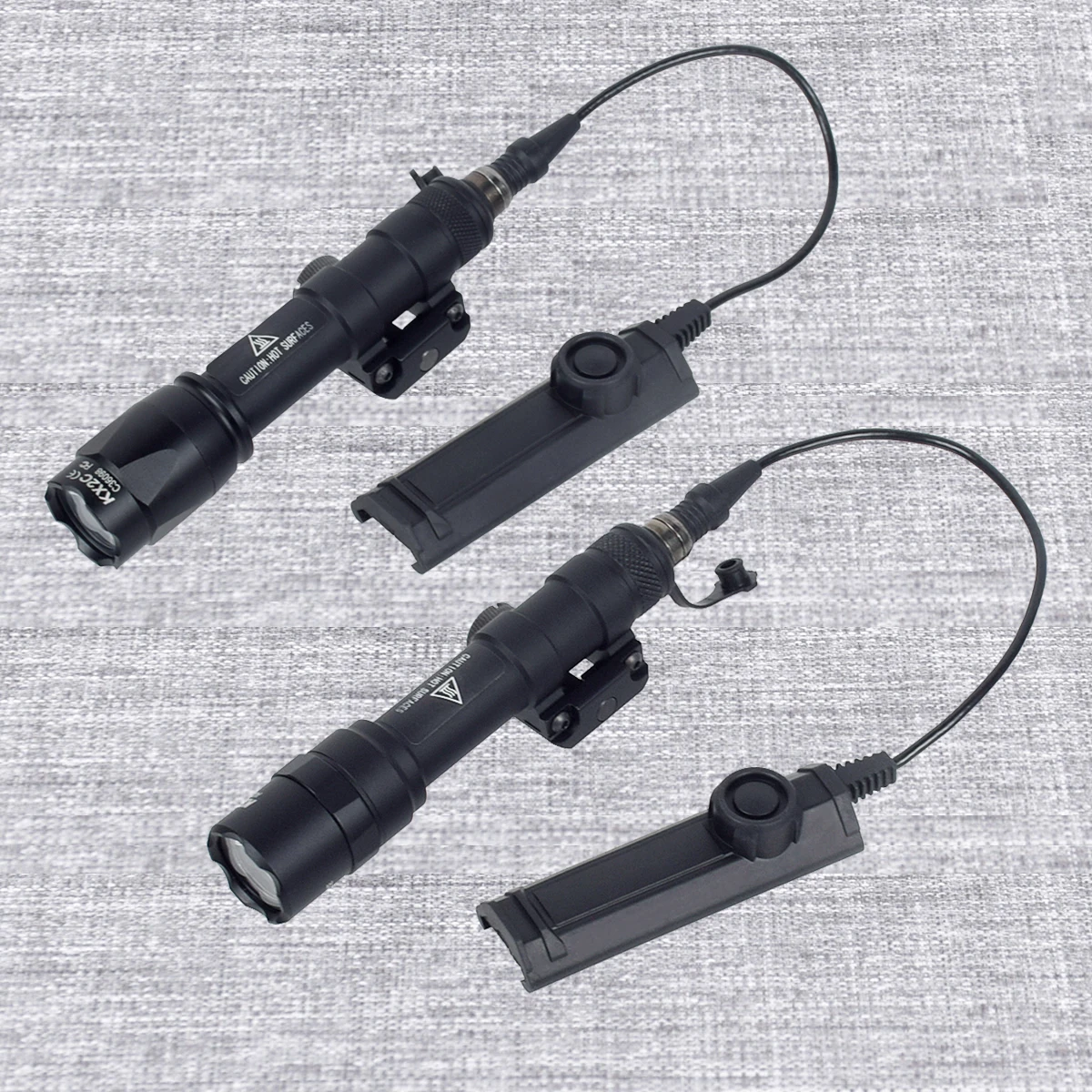 Airsoft SureFire LOGO M600 M600B M600C linterna exploradora LED Tatical caza arma luz con interruptor de presión de doble función - imagen 4