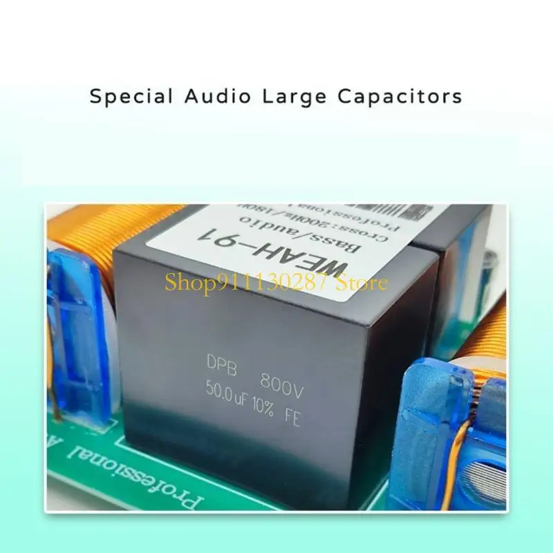 J1HC 1000/2500W Divisor cruce Divisor Bass Subwoofer Componente Filtro altavoz - imagen 5