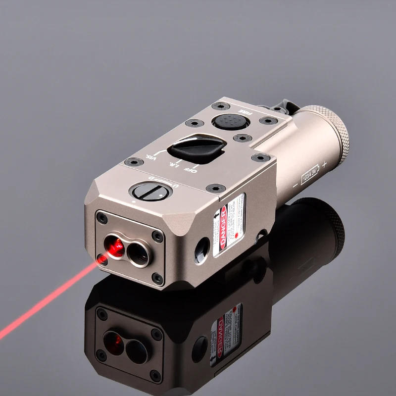 WADSN-puntero láser para caza, CQBL-1 de Metal, rojo, verde, azul, IR, arma Airsoft, riel Picatinny, 20mm - imagen 3