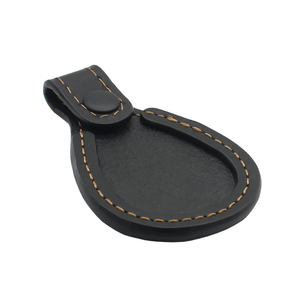 Almohadilla protectora para el dedo del pie, Protector de zapatos, almohadilla de cuero para caza al aire libre, barril de Rifle de tiro - imagen 3