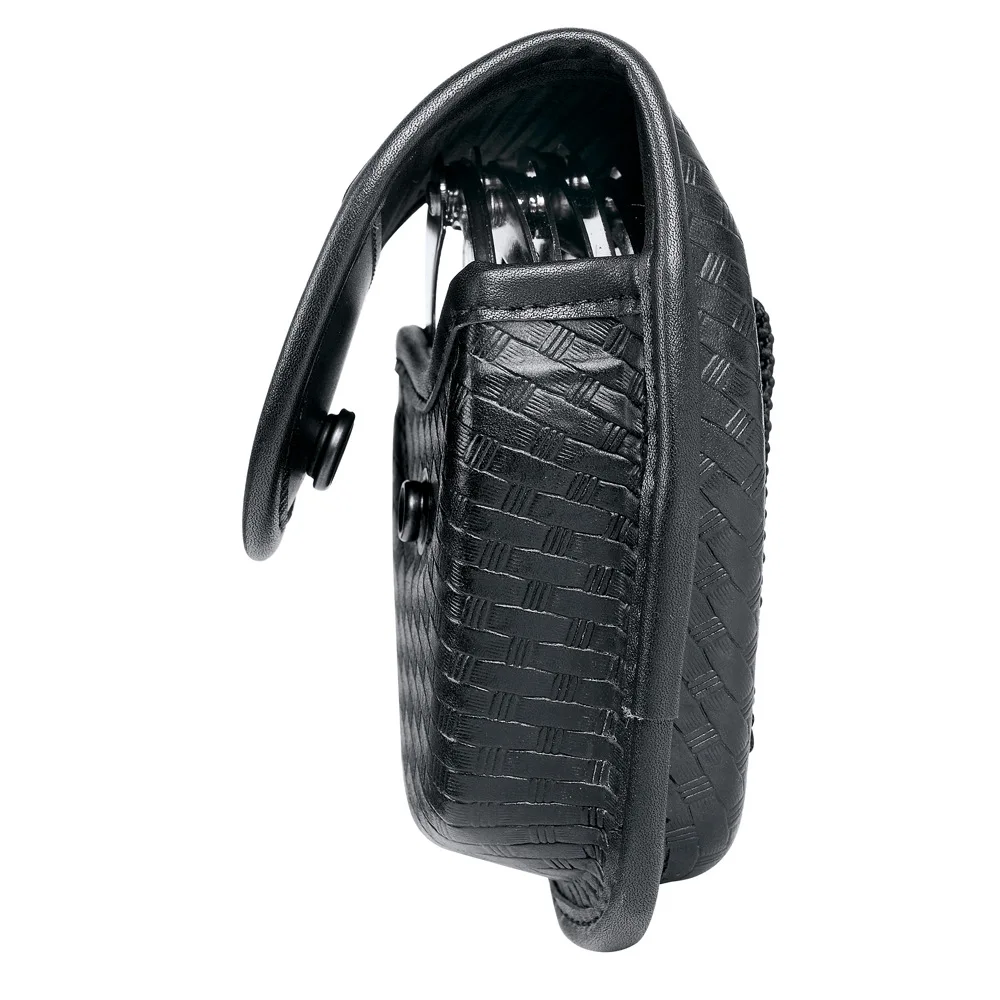 Funda para esposas dobles de 2..25 ", bolsa táctica con broche oculto para aplicación de la ley, bolsa para esposas dobles estándar con lazo para cinturón - imagen 2