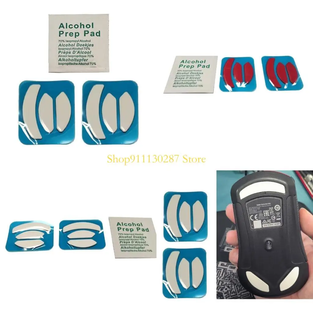 J1HC para Steelserie sensei 310 ratones ratón ratones ratones skate 2 sets reemplazo ratones deslizamiento