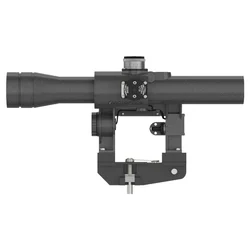 Victopitcs 4x24 SVD Dragunov Mira telescópica montaje lateral roja