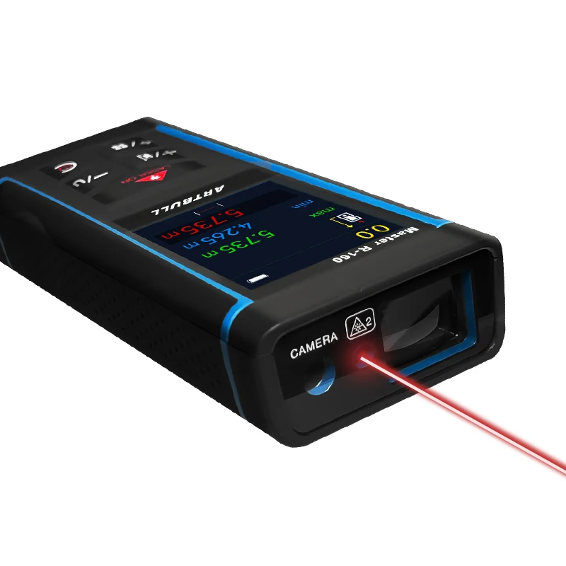 ARTBULL-telémetro láser recargable, medidor de distancia, multifunción, pantalla a Color, cámara, 160m, 80m - imagen 3