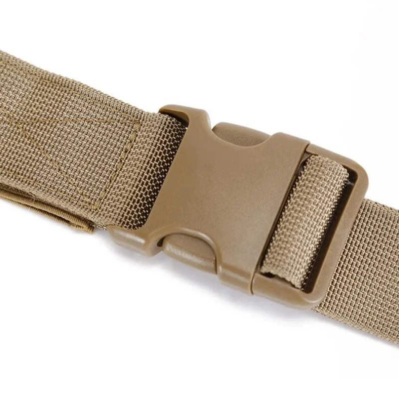 Funda táctica para pistola con plataforma MOLLE, Panel de aparejo de muslo transpirable, bolsa para revista de caza - imagen 3