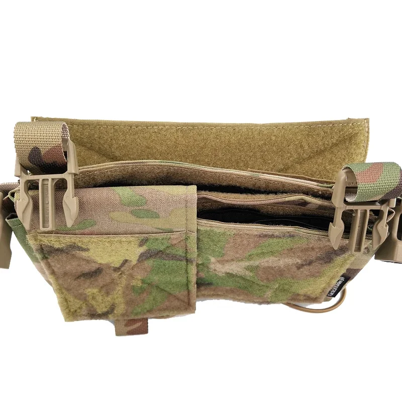 Cojín táctico MK3 MK4 D3CRM para plataforma de pecho, almohadilla de malla, accesorios para chaleco Airsoft, almohadillas transpirables para colgar en el pecho - imagen 5