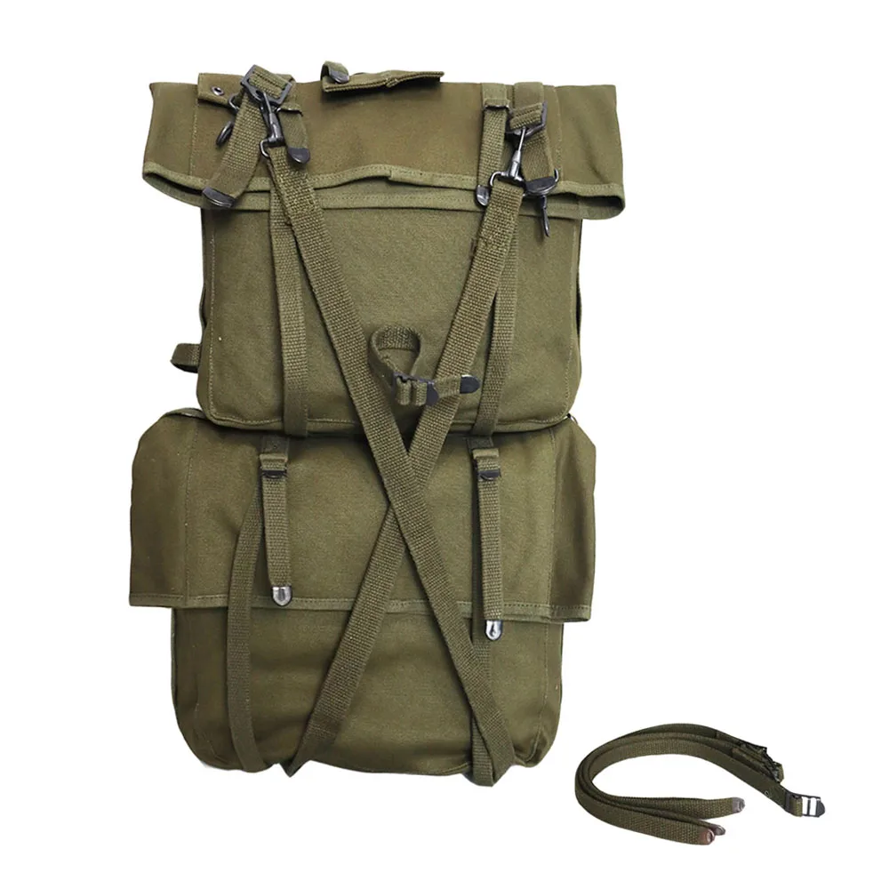 WW2 US M1944 A Kit de combinación de equipo táctico de la Segunda Guerra Mundial, bolsa de almacenamiento de gran capacidad para acampar - imagen 4