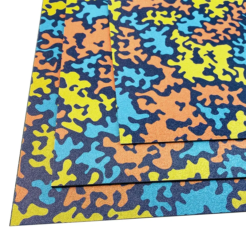 Funda para cuchillo de camuflaje colorida, 8 tamaños, fundas para bricolaje, materiales para hacer placa termoplástica KYDEX, hoja termoforma - imagen 5