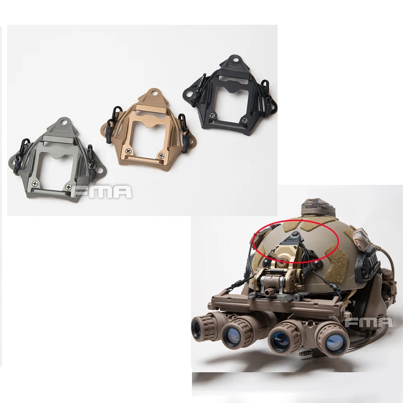 FMA-funda elástica Modular para caza táctica, accesorios para casco, adaptador de montaje NVG TB1313 BK/DE/FG - imagen 2