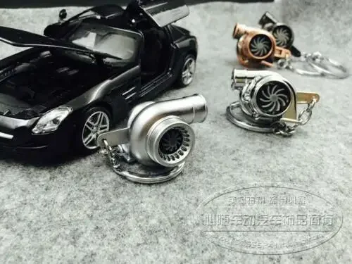 Nuevo silbato sonido Turbo llavero turbina giratoria llavero con anilla llavero - imagen 2