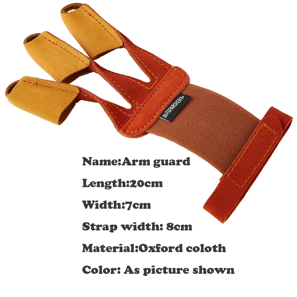 Protector de brazo para caza y Tiro, herramienta de protección para los dedos - imagen 4