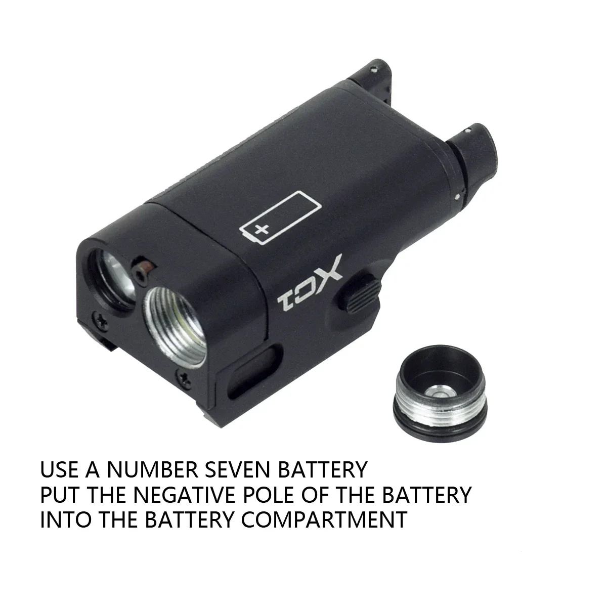 SUREFIRE táctico XC1 armas de vista LED linterna de explorador XC2 láser rojo para pistola Airsoft G17 G19 20mm luz de caza de riel - imagen 5