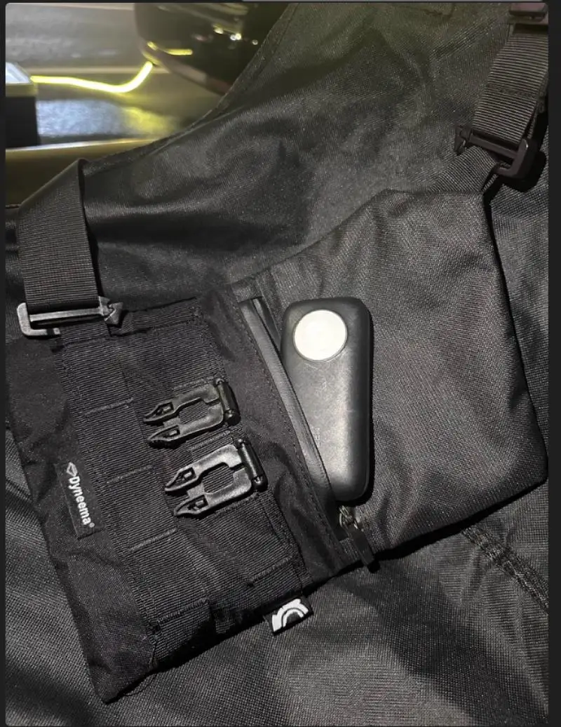 Bolsa de accesorios de deformación plegable con hebilla magnética táctica para exteriores, bolsa de teléfono para axila de un solo hombro - imagen 5