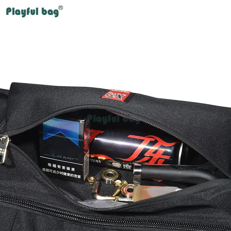 Mochila profesional para monopatín eléctrico con cubierta impermeable, bolsa portátil para tabla de pescar, portador de monopatín al aire libre AMB175 - imagen 5