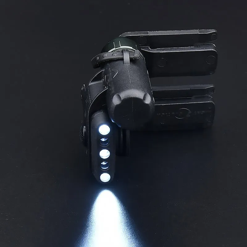 WADSN-Luz LED rápida para casco táctico, conjunto de luces para armas, Láser de punto rojo, IR, Airsoft, linterna, caza, supervivencia, Gen 3 - imagen 3