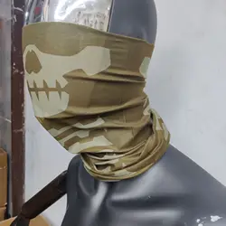 Pañuelo táctico multiusos transpirable tipo braga exterior para airsoft