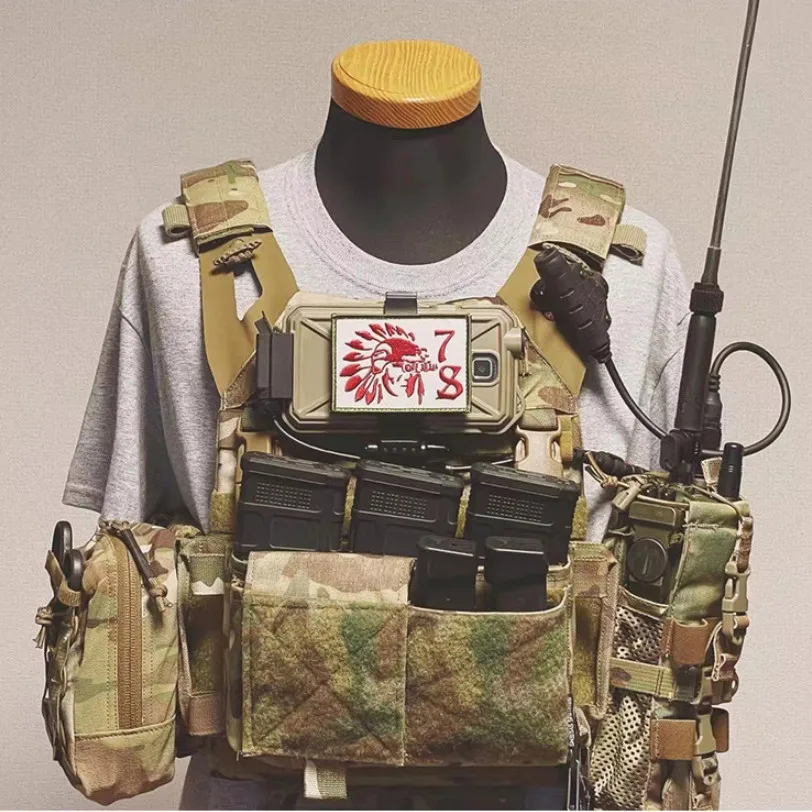 Niebla canoa hacia adelante 78 parches equipo Influencer bordado insignia táctica para ropa mochila chaqueta chaleco brazalete Decoración - imagen 5