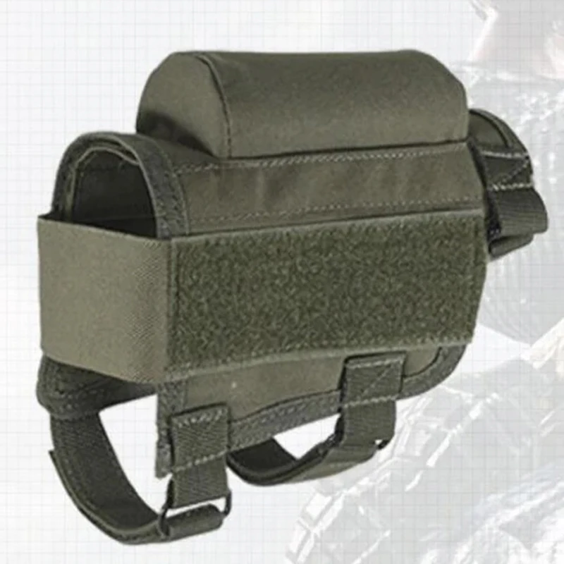 Soporte de mejilla táctico ajustable rifle de culata táctica al aire libre soporte de mejilla nylon almohadilla de tubo vertical bolsa de munición - imagen 5
