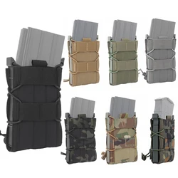 Funda táctica MOLLE abierta para cargador 5.56 AK AR M4 AR15