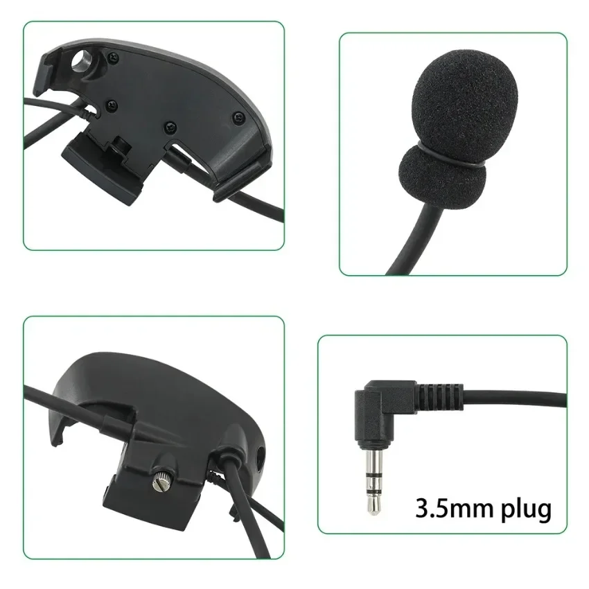 Para Howard Leight Impact Gel Cojines para los oídos y kit de micrófono externo para auriculares de disparo electrónicos - imagen 3