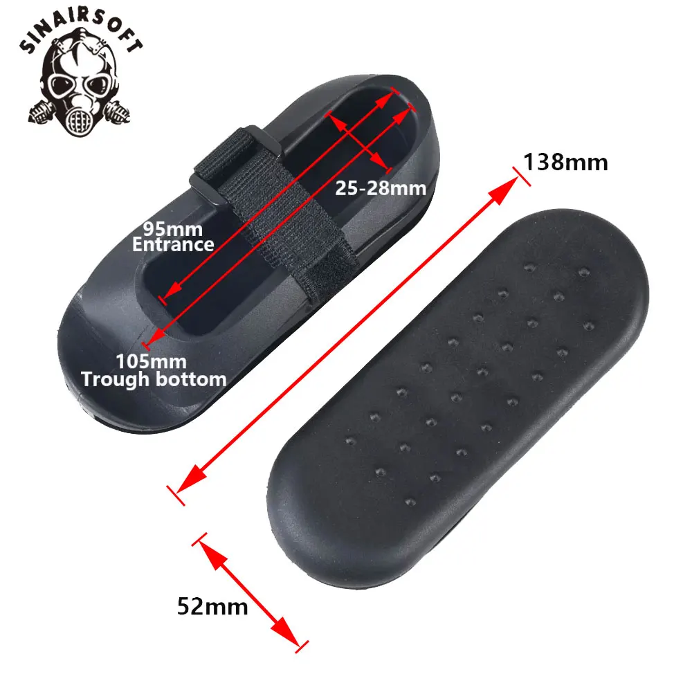 Almohadilla de retroceso táctica para réplica AK Airsoft y Paintball - imagen 3