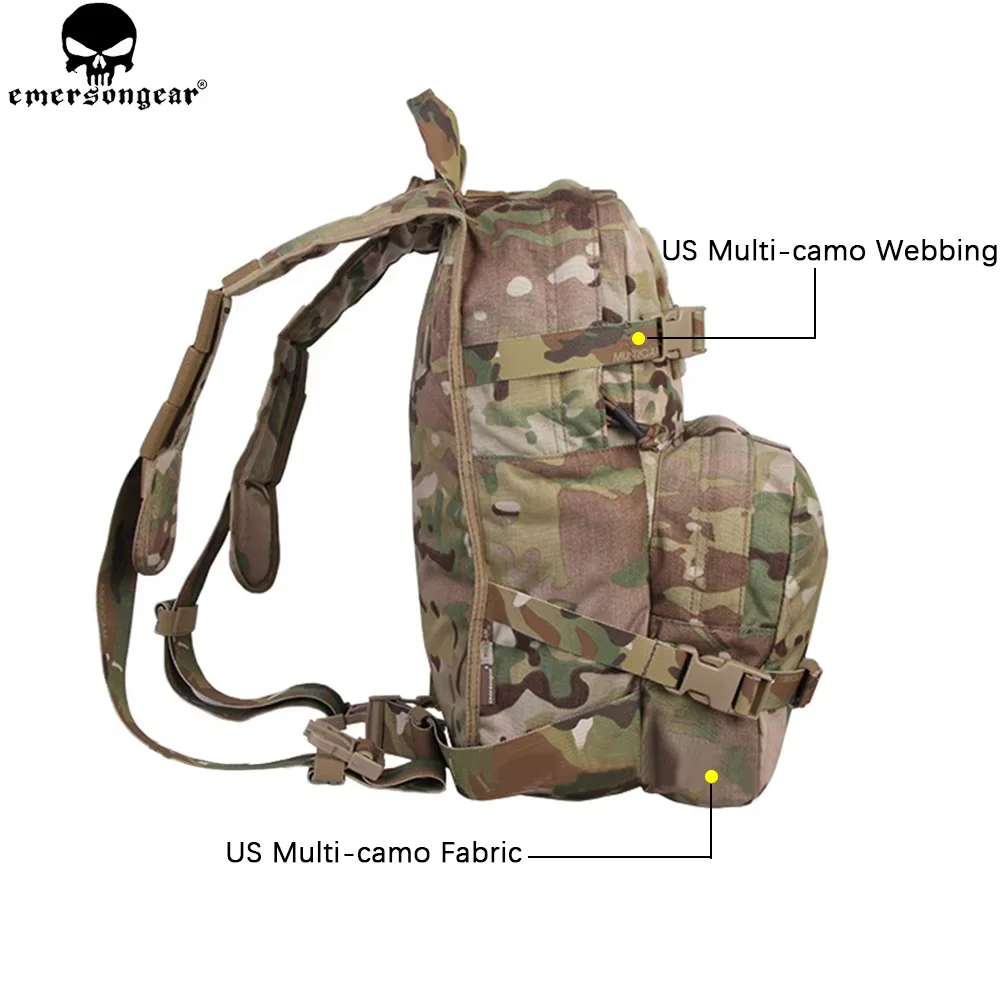 EMERSONGEAR táctico LBT2649B portador de hidratación 20L bolsas de agua mochila para 1961 AR chaleco de aparejo de pecho Airsoft caza CSgame EM2979 - imagen 2