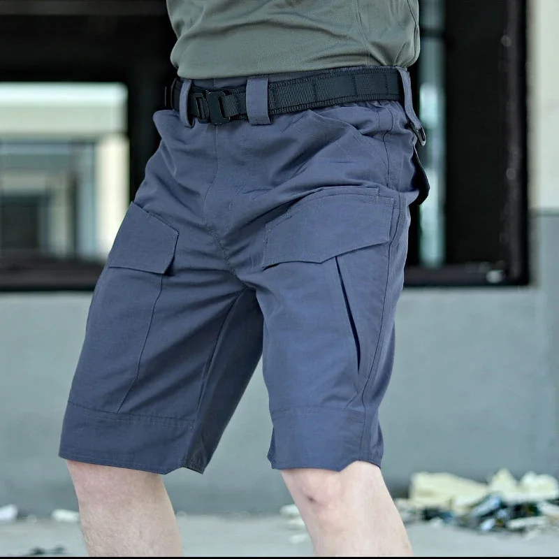 Pantalones cortos tácticos de carga Multicam de verano para hombre, pantalones cortos de camuflaje impermeables para deportes al aire libre, Camping, senderismo, caza de peces, Airsoft - imagen 2