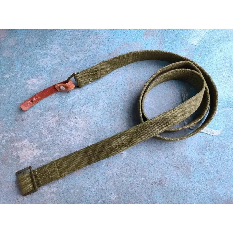 1 pieza de accesorios de correas de eslinga de lona del ejército táctico militar de excedente táctico antiguo - imagen 3