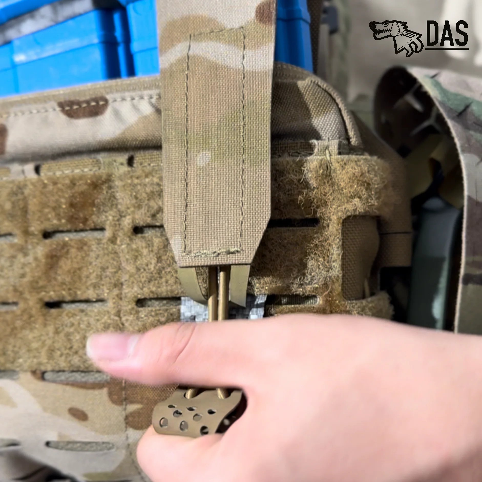 Módulo abatible pangolin flip cubierta de seguridad/tablero en T silencioso para bolsa de revista SPUD Pounch - imagen 5