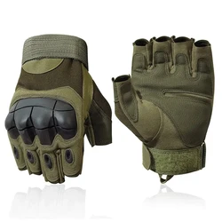 Guantes tácticos sin dedos – Nudillos duros para airsoft y paintball