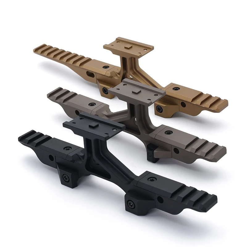 EVOLUTION GEAR nuevo soporte óptico Modular ligero patrón elevado soporte óptico para mira de punto rojo en altura de línea central de 2,50" - imagen 2