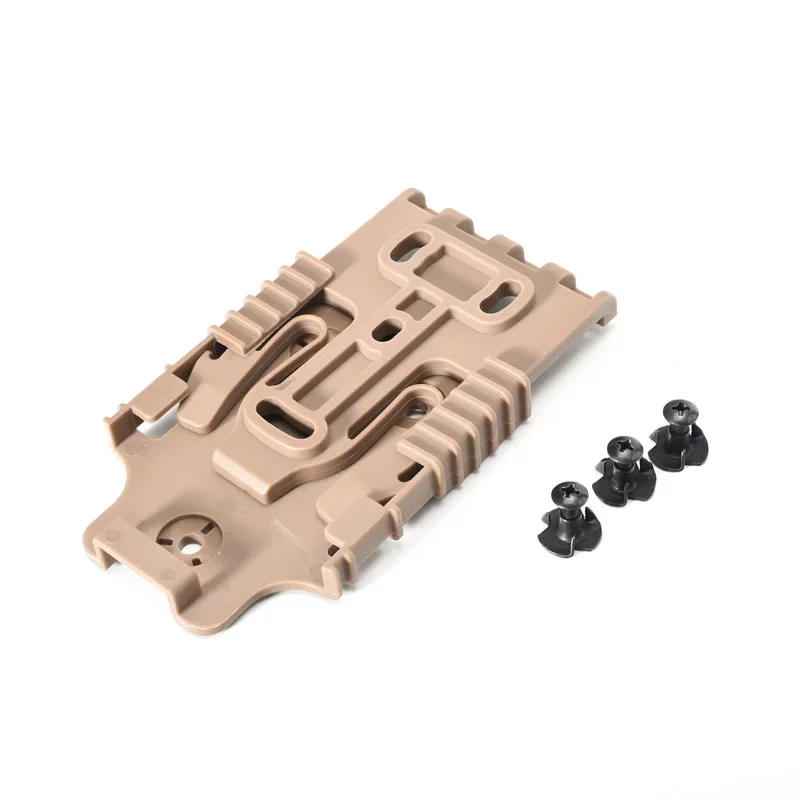 Kit DE sistema DE bloqueo rápido táctico FMA, juego DE hebilla QLS, DE / BK - imagen 3