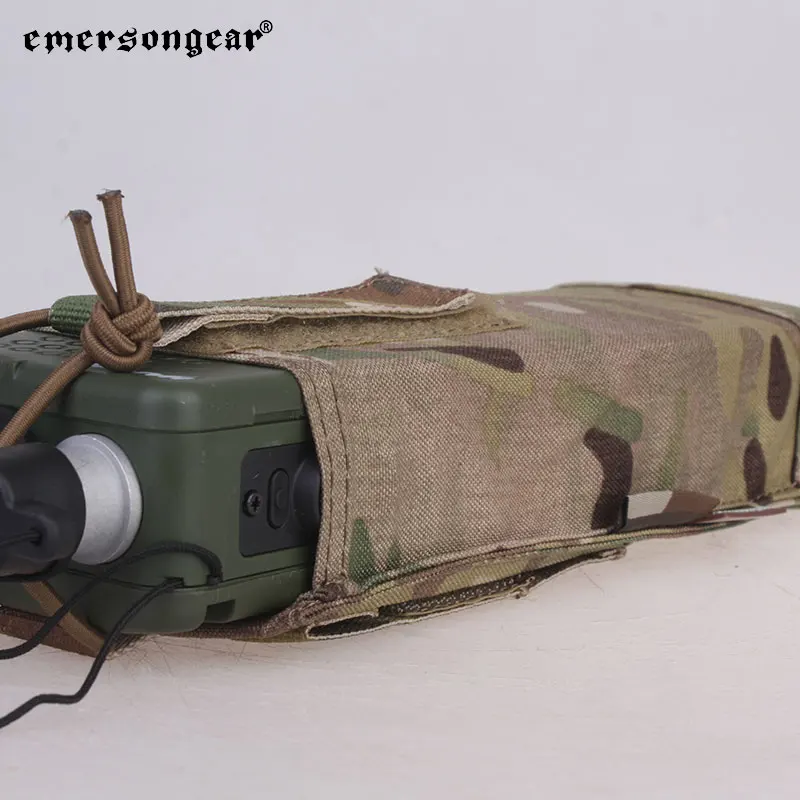 Emersongear para bolsa de Radio estilo AVS para chaleco portador de placa AVS bolsas de Walkie Talkie Panel caza Airsoft EM8346 - imagen 4