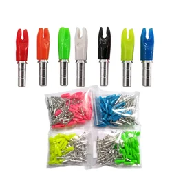 Muescas de carbono para flechas del arco recurvo