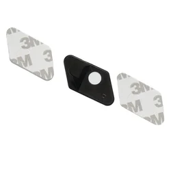 Portaflechas trasero arco recurvo negro para tiro