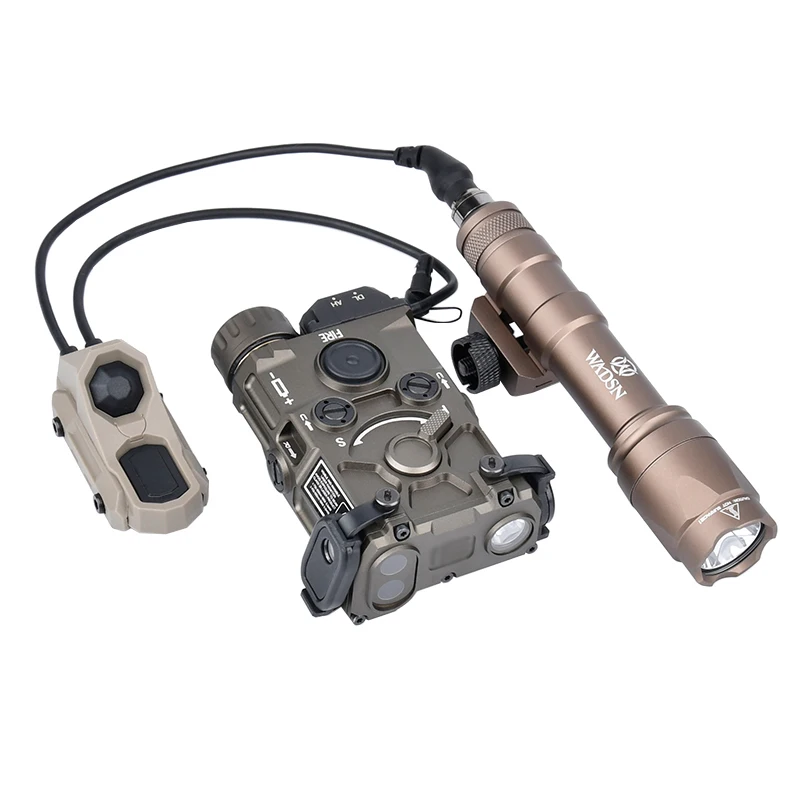 Láser táctico Axon con linterna y mando remoto para airsoft - imagen 5