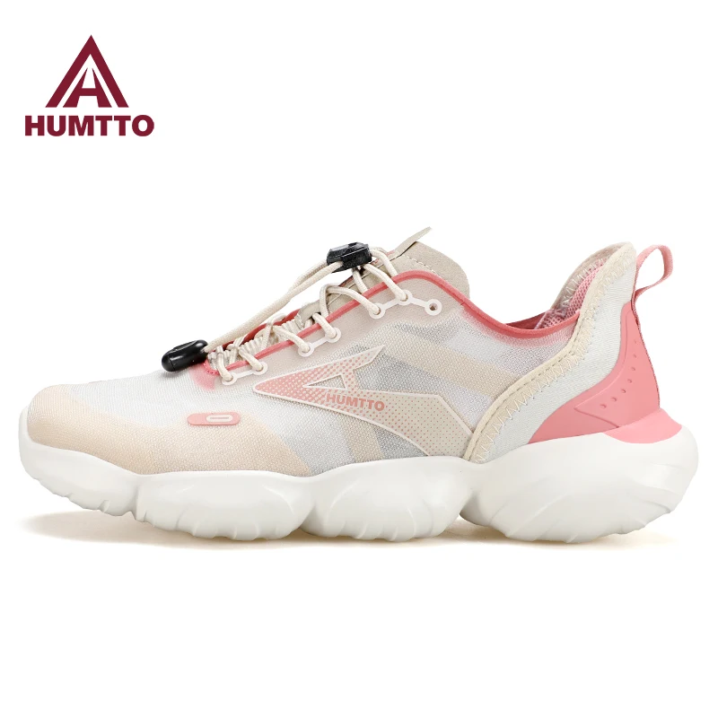Zapatos de senderismo humtto para hombre, zapatillas informales para exteriores, zapatos de trekking antideslizantes genuinos oficiales, zapatos para correr todoterreno para mujer, botines - imagen 3