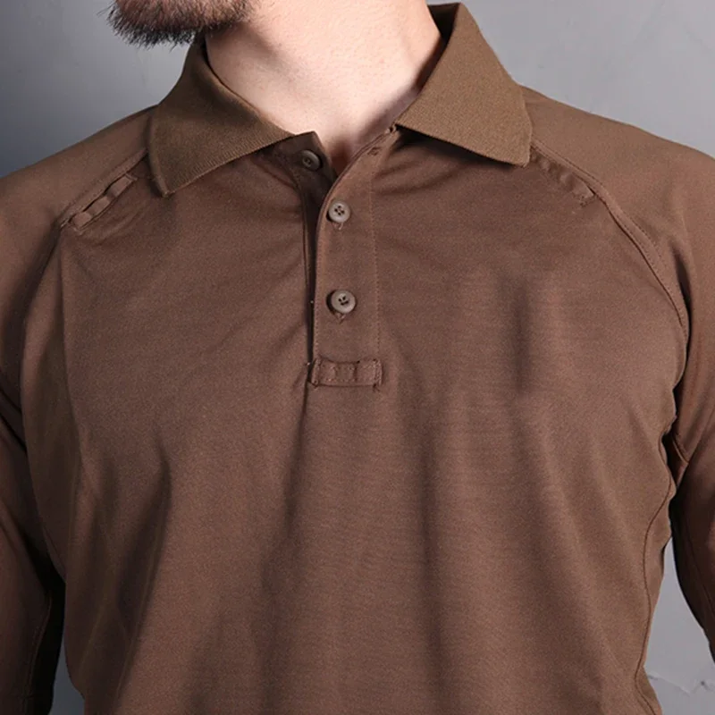 Emersongear-Camiseta totalmente artesanal, camiseta de manga corta, Polo de rendimiento, camisetas con logotipo, deportes de viaje, acampada al aire libre, senderismo CB - imagen 5