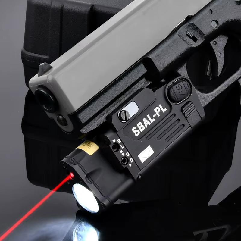SBAL PL Linterna táctica LED luz blanca láser RG estrobo - imagen 4