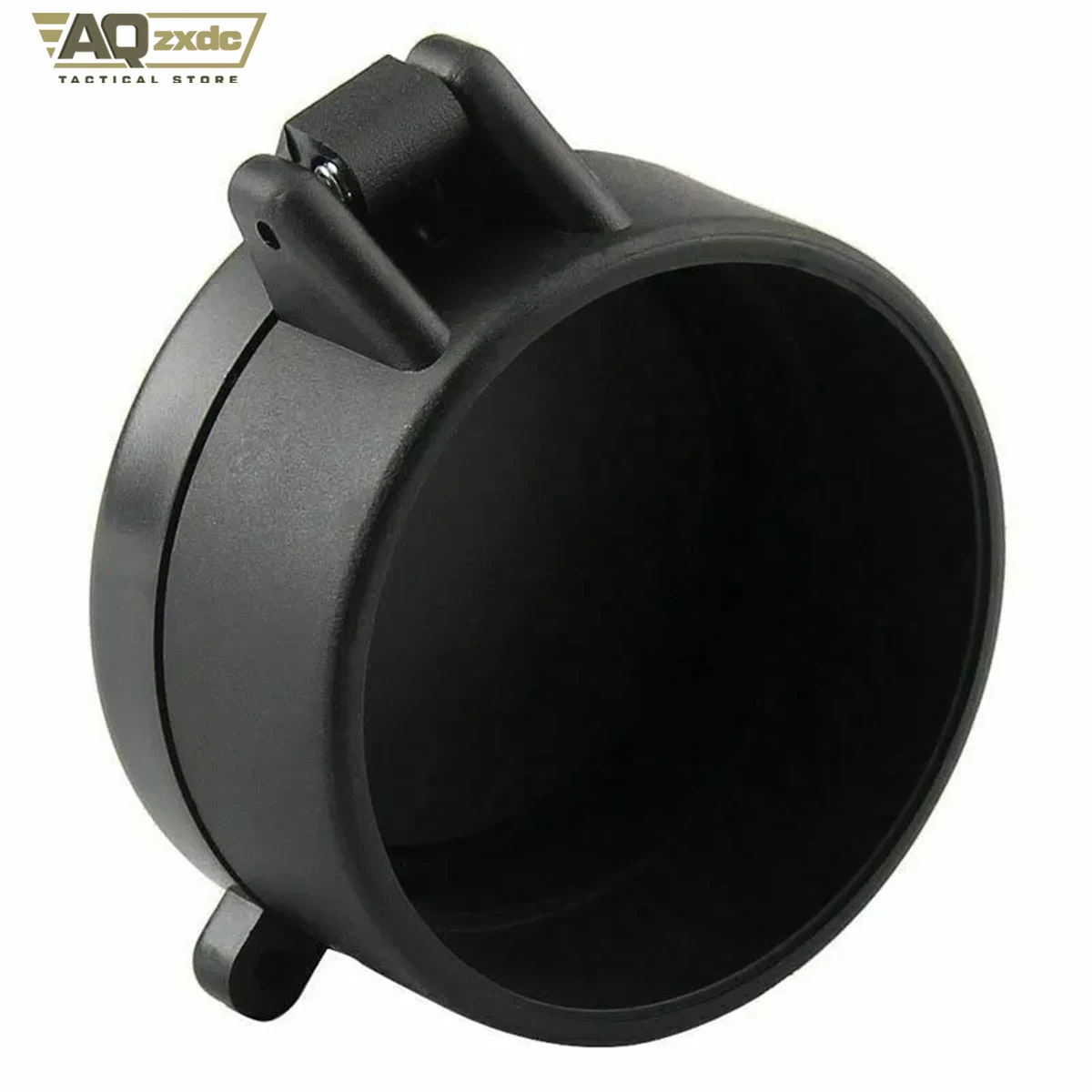 AQzxdc tapas abatibles cubierta de lente táctica tapas abatibles ocular cubierta protectora abatible caza al aire libre para Rifle alcance cubierta de lente - imagen 4