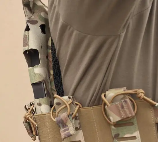 Chaleco para deportes al aire libre, almohadillas de malla transpirables, almohadillas para la cintura, mochila, hombreras, amortiguación 3D, almohadillas de malla transpirables - imagen 3