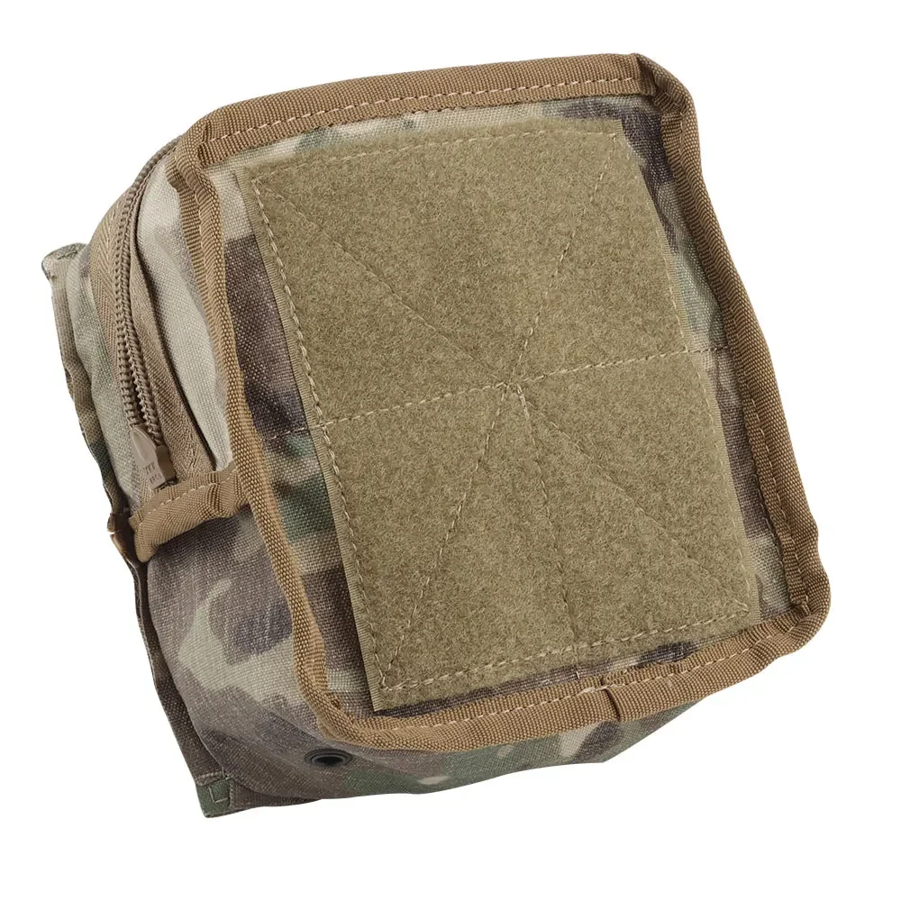 Bolsa táctica pequeña GP YKK con cremallera MOLLE, chaleco de caza, aparejo de pecho, portador de placa, bolsas con cinturón, herramienta Airsoft, bolsa para artículos diversos - imagen 4
