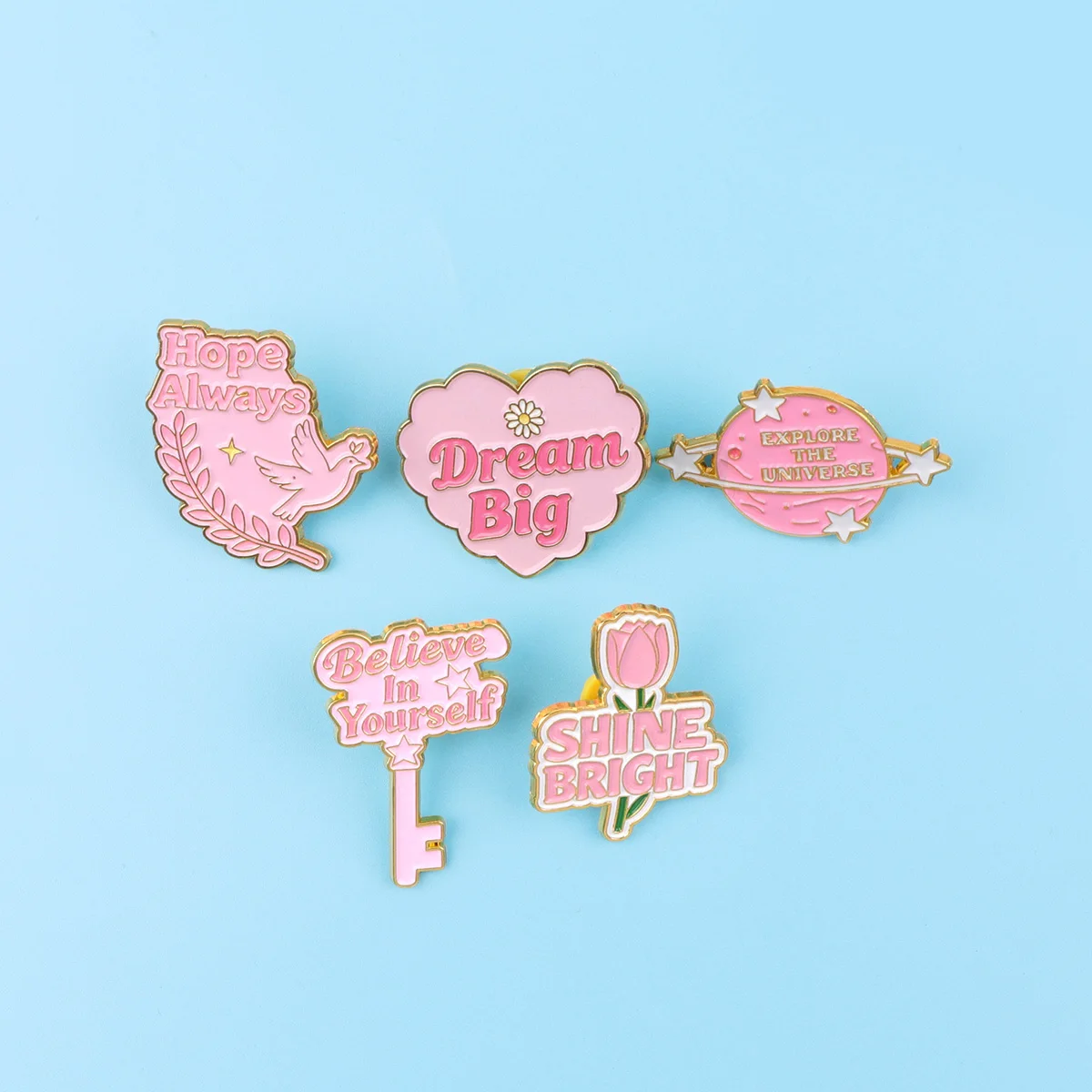 Pin de Esmalte con Frases Feministas, Pin de Solapa con Flores, Broches para Mujer, Decoración de Ropa, Pines de Metal, Accesorios para Mochila, Sombrero, Insignia - imagen 5