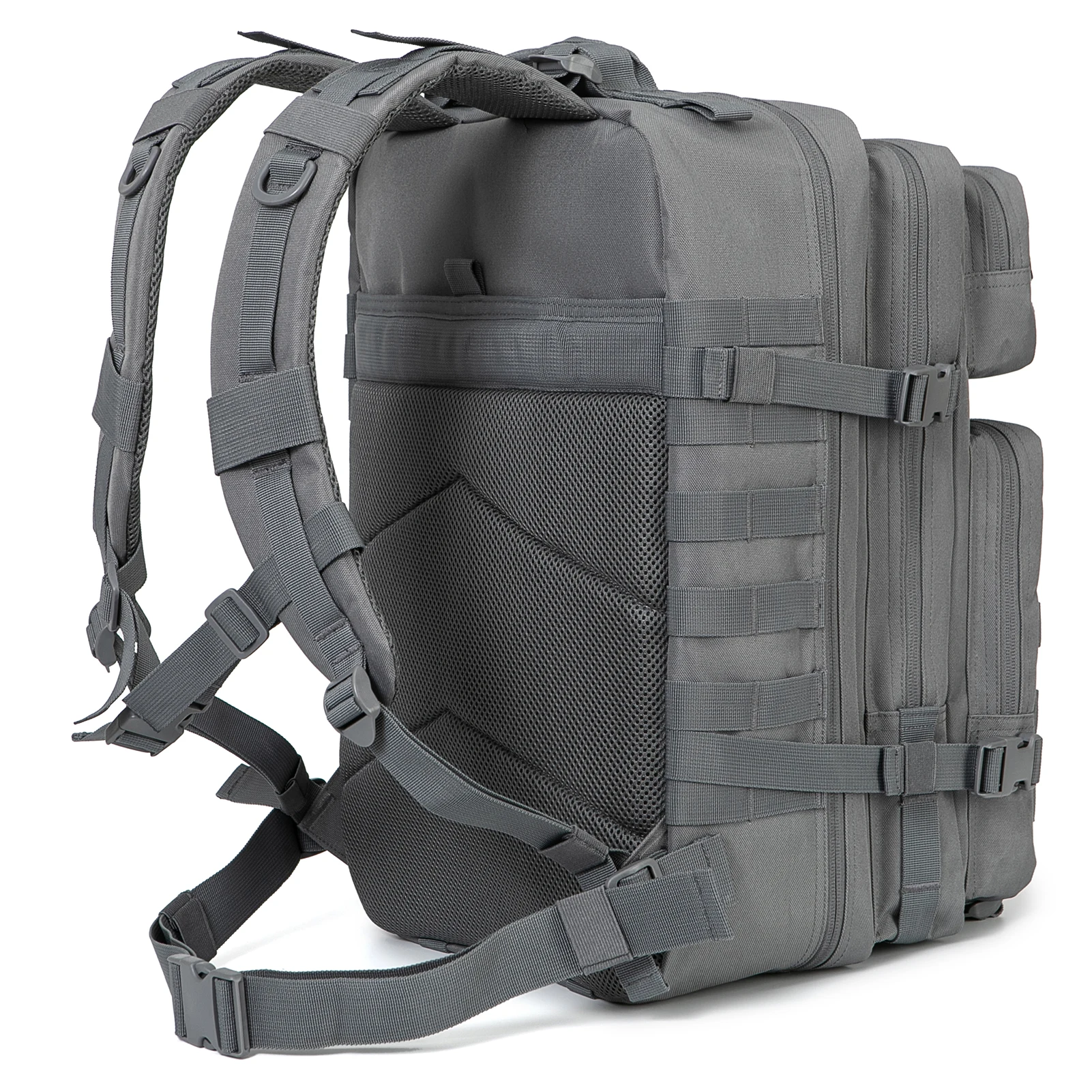 Mochila táctica Molle de 45L para supervivencia, paquete de asalto CCW, bolsa de supervivencia de 3 días, mochila para senderismo y escalada, mochila resistente - imagen 3