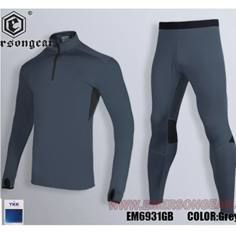 Ropa interior térmica táctica transpirable para hombre