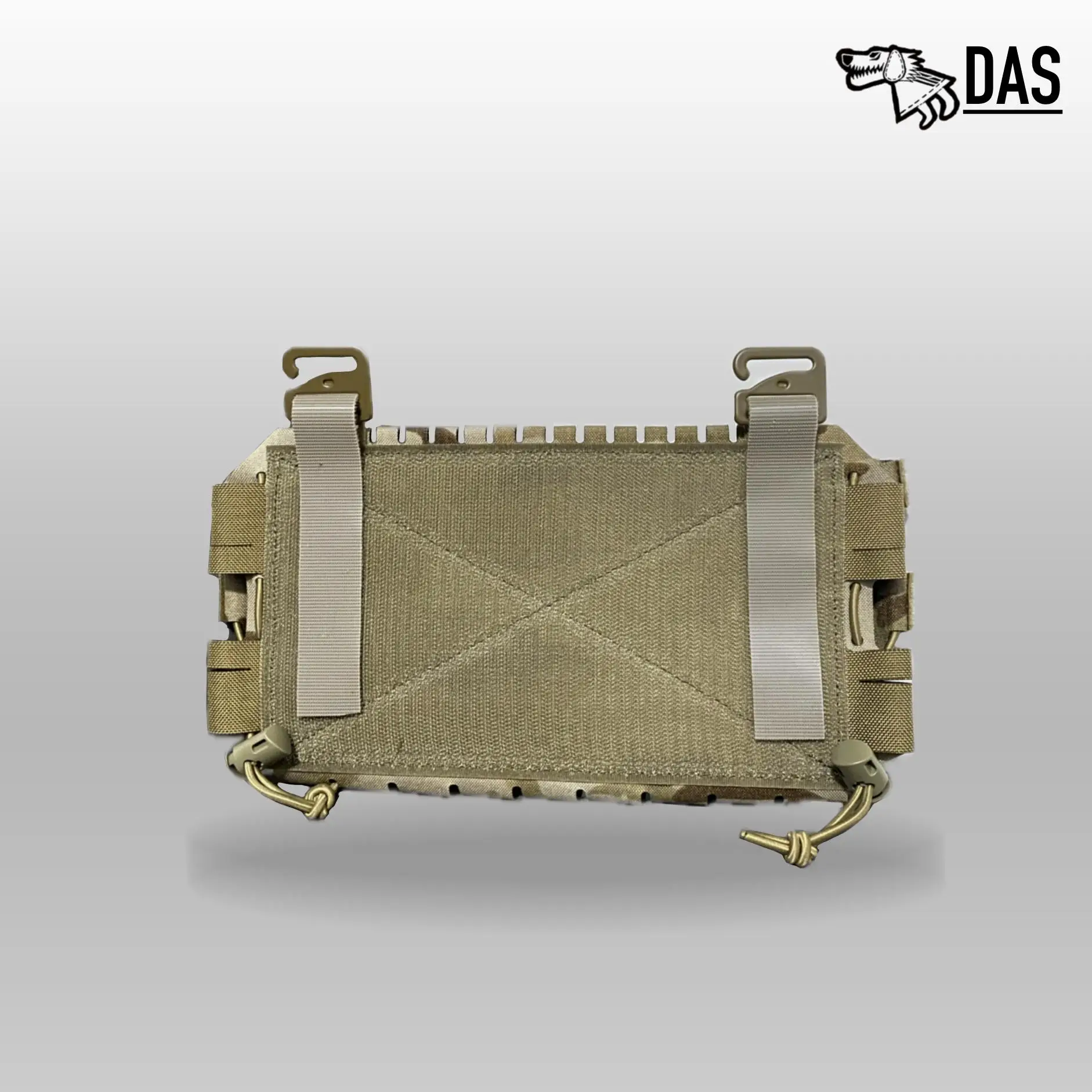 Panel frontal colgante de pecho táctico mejorado v3 con bolsa expandible para revistas cuádruples - imagen 3