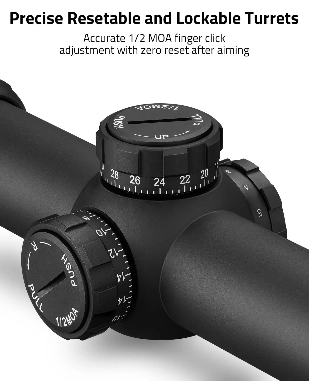 CVLIFE 1-10x28 primer plano Focal FFP LPVO alcance montaje voladizo 34mm Maintube caza Rifle alcance iluminado BDC retícula - imagen 5